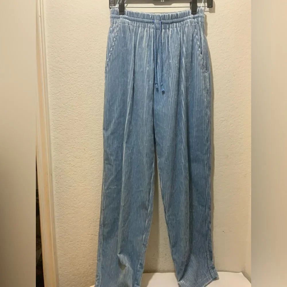 Forte Forte Ribbed Velvet Jogging Pants Horizonte